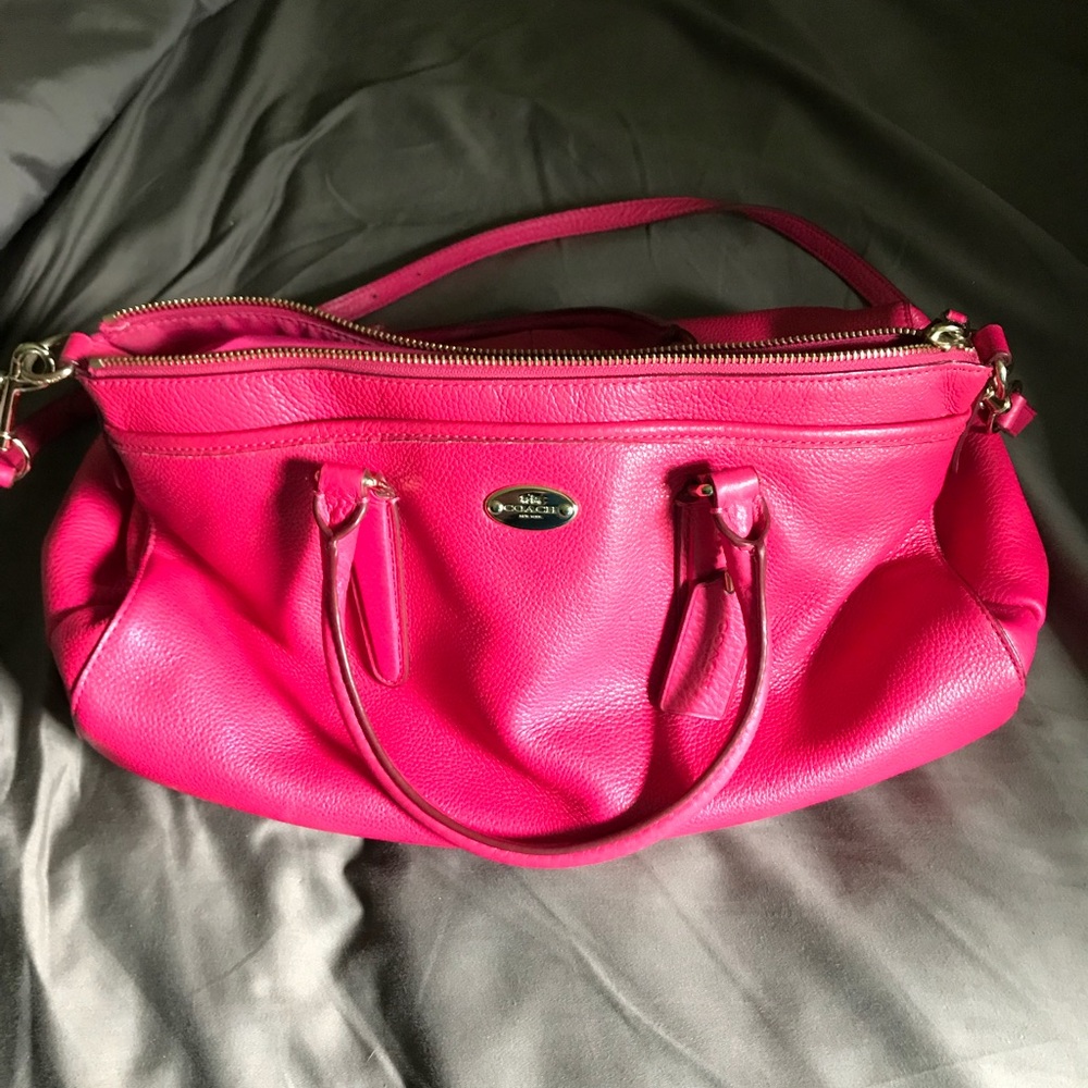 Coach satchel purse and wallet
